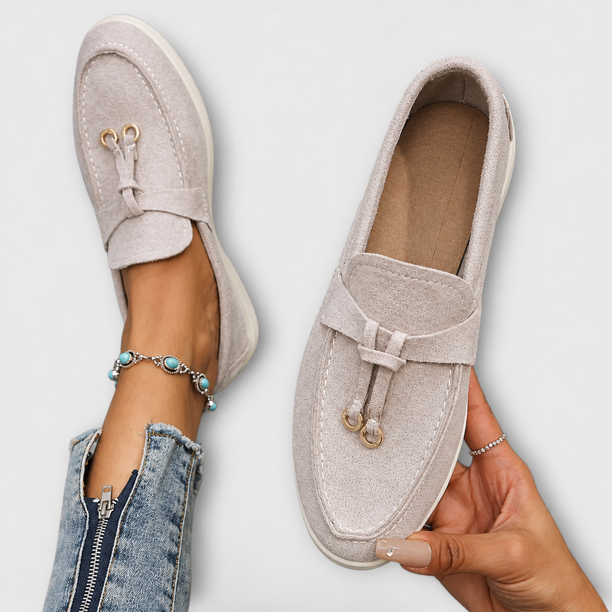 Gabrielle - Mocassin Élégant