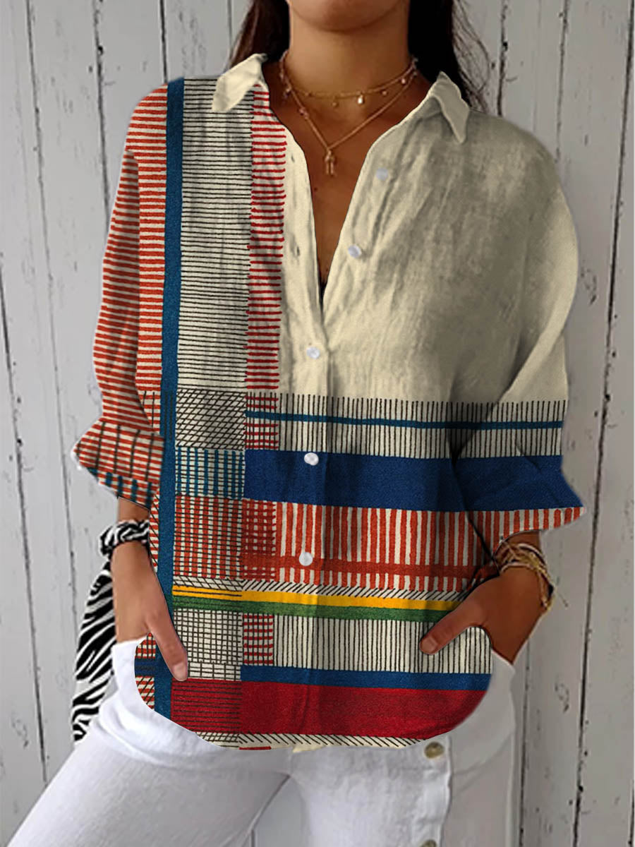 Fantine | Blouse à Motif Artistique