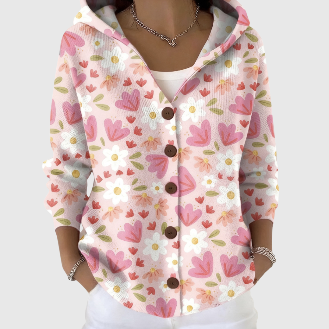 Lucienne | Cardigan à Capuche