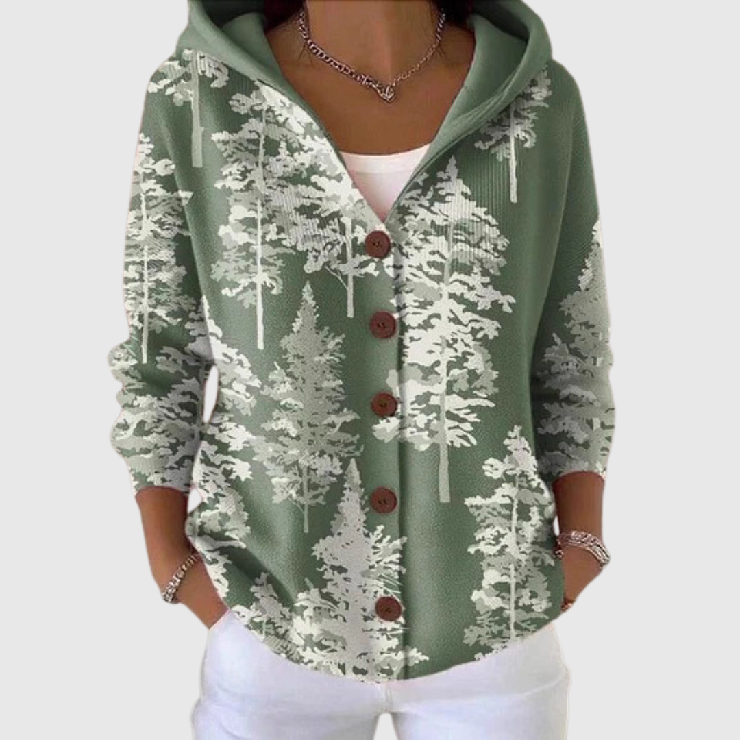 Firmine | Cardigan à Capuche