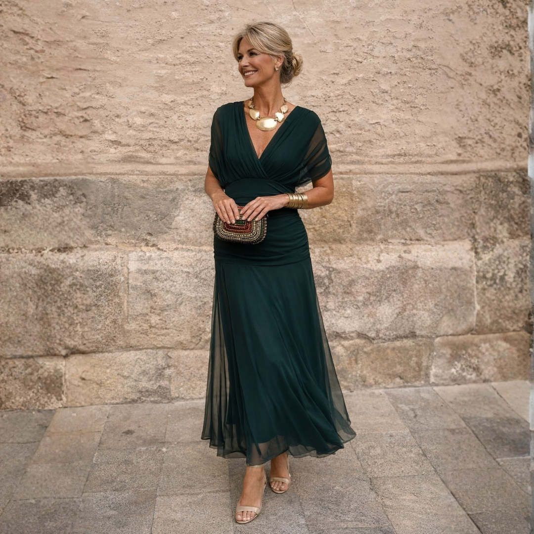 Michèle | Robe Maxi Bustier Sirène