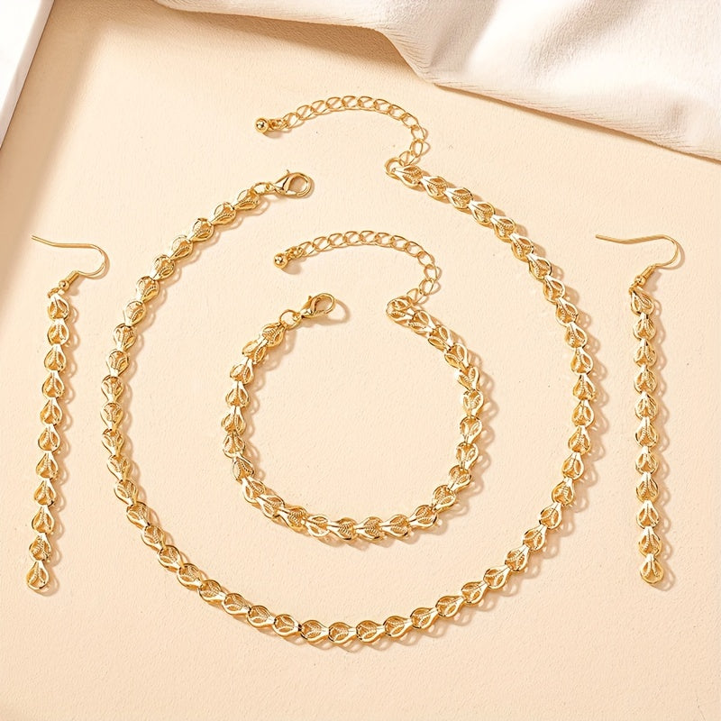 Noémie | Set Bijoux Élégant 3 Pièces
