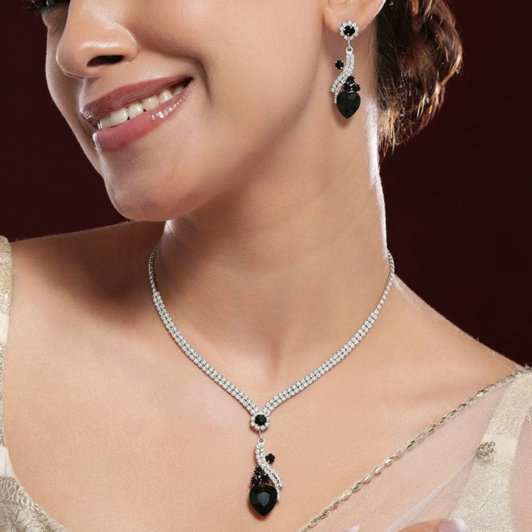 Delphine | Set Bijoux Zircone Premium