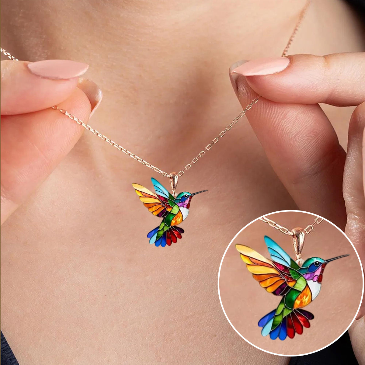 Éloïse | Magnifique Collier Colibri