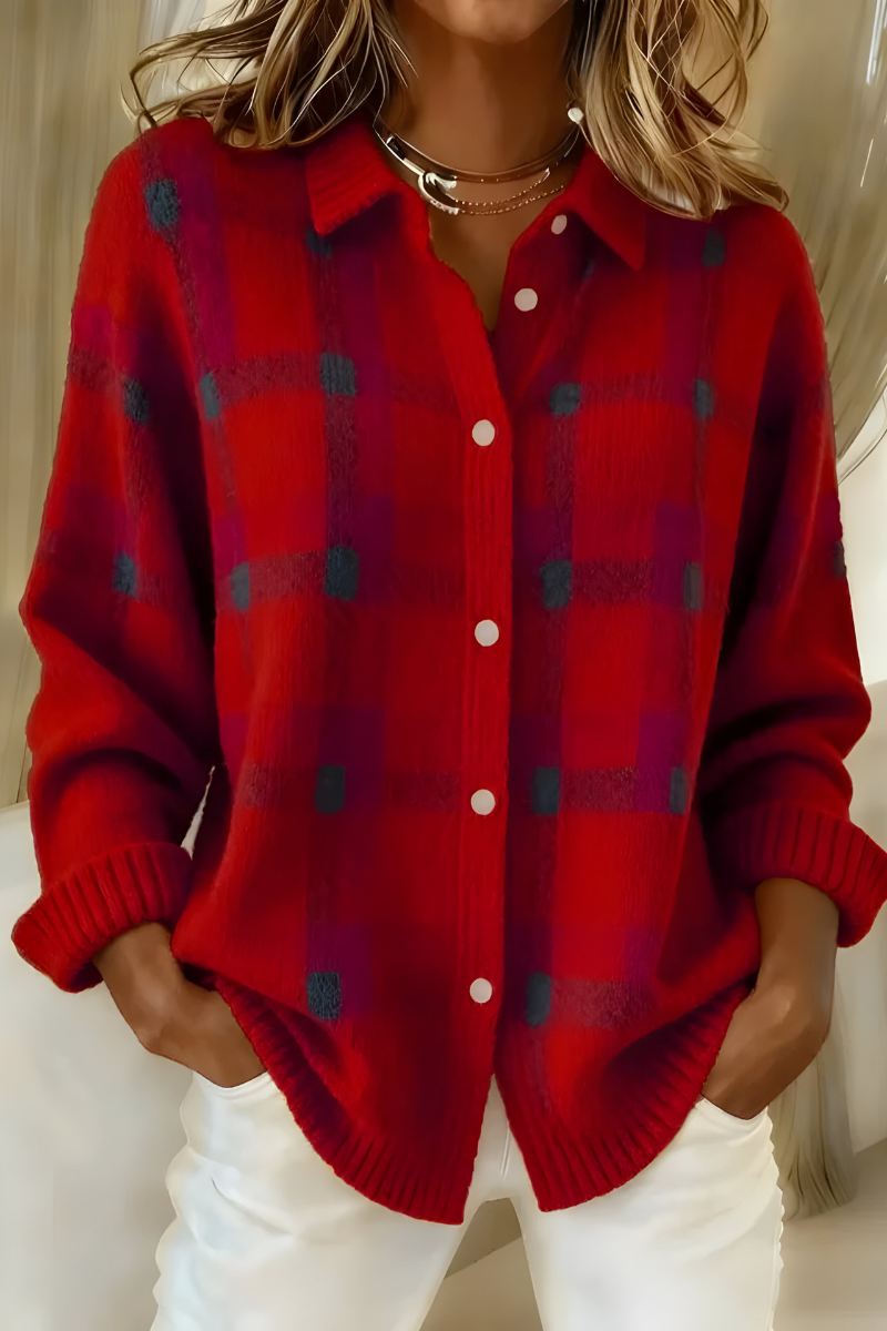 Anaïs | Cardigan Écossais