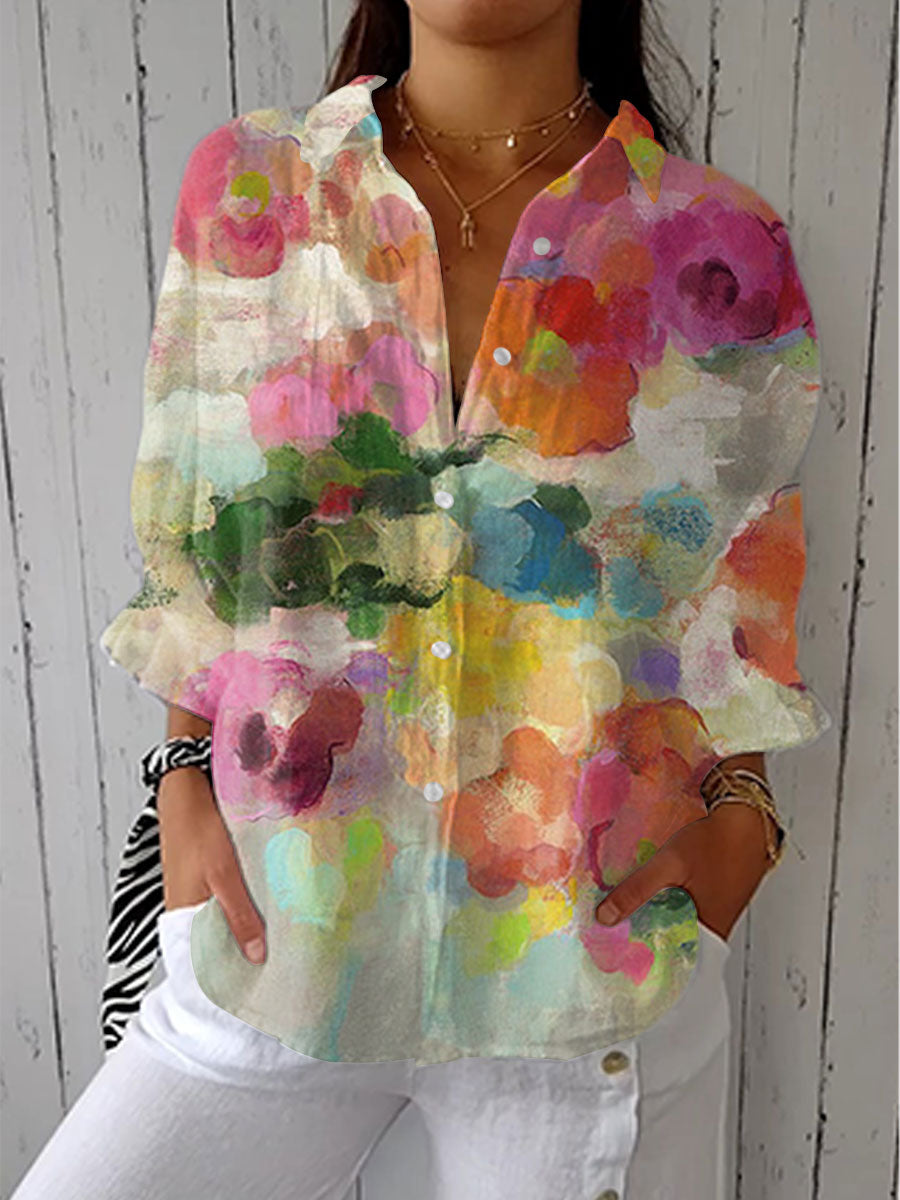 Héloïse | Blouse Rêves d'Aquarelle