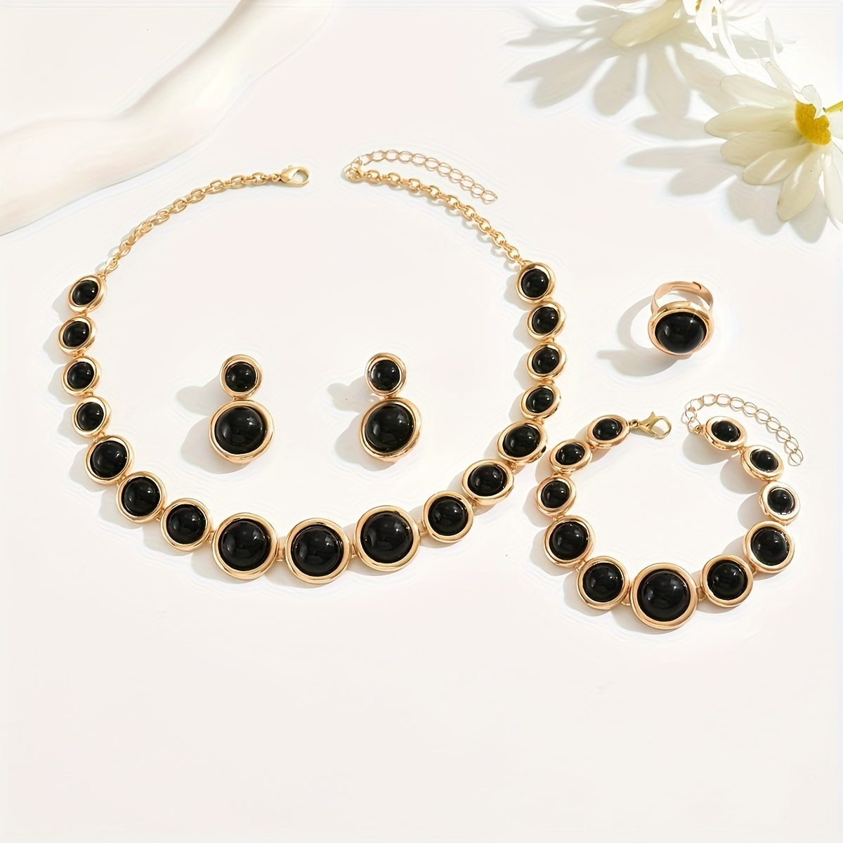Ginette | Set Bijoux Rétro 4 Pièces