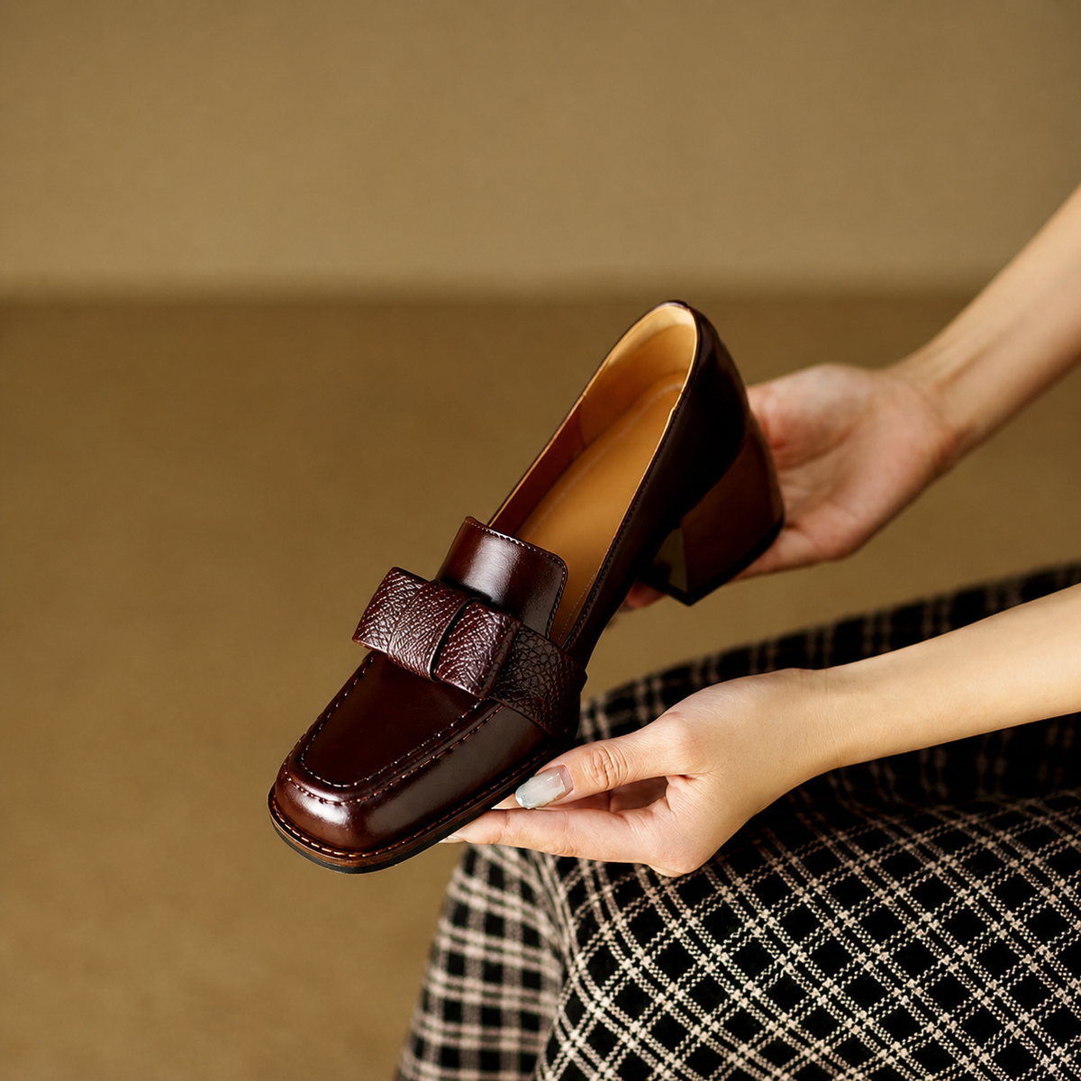 Constance | Mocassins à Nœud