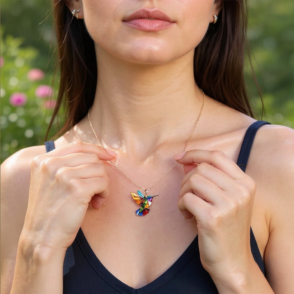 Éloïse | Magnifique Collier Colibri