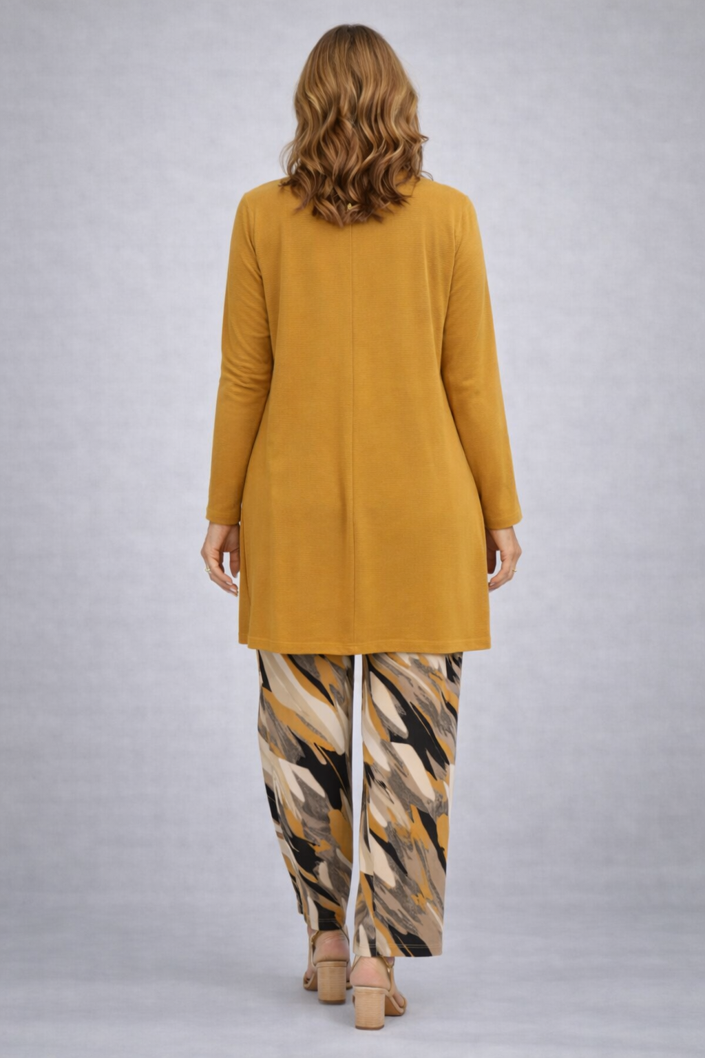 Federica | Ensemble 3 pièces jaune