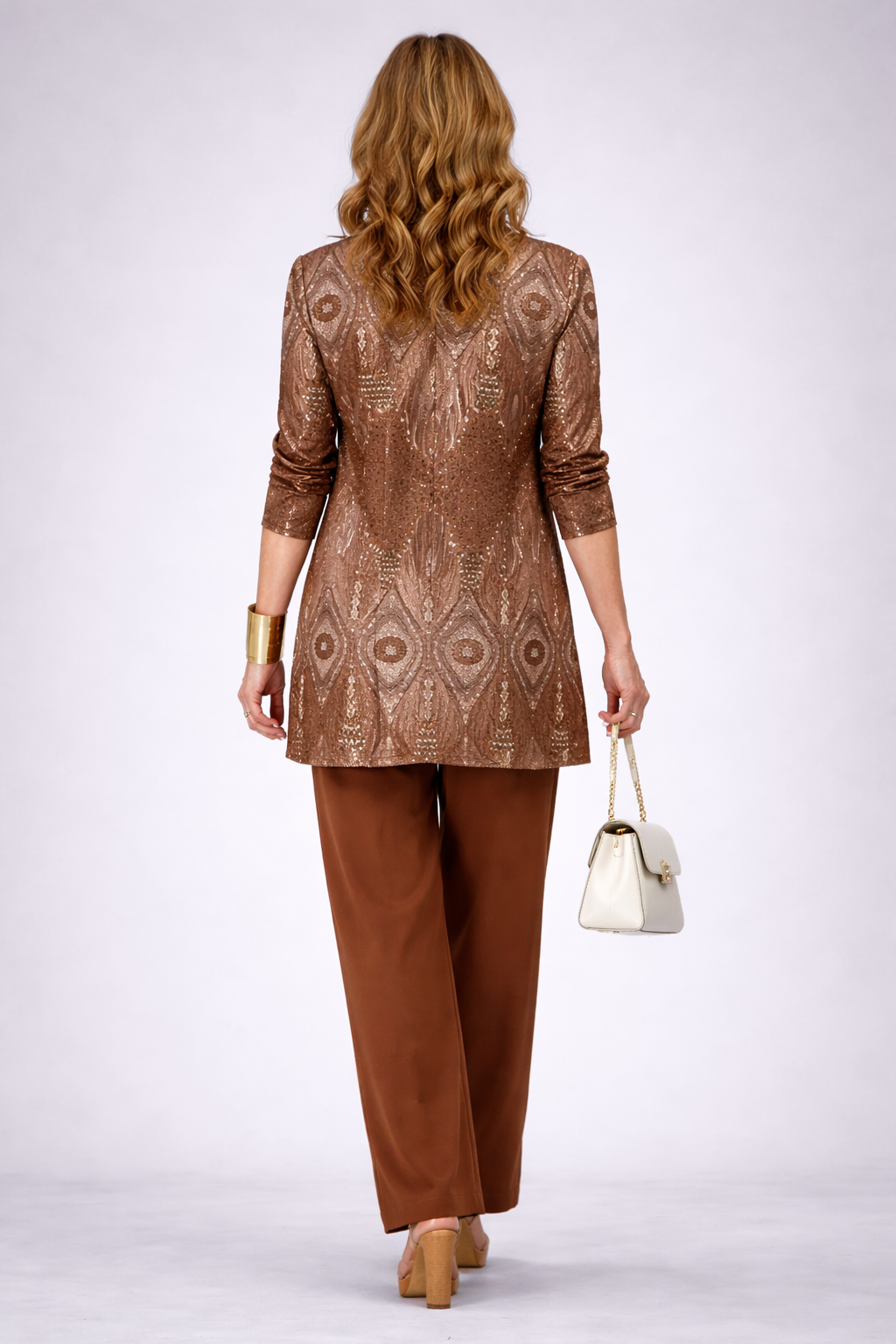 Gilda | Ensemble 3 pièces marron