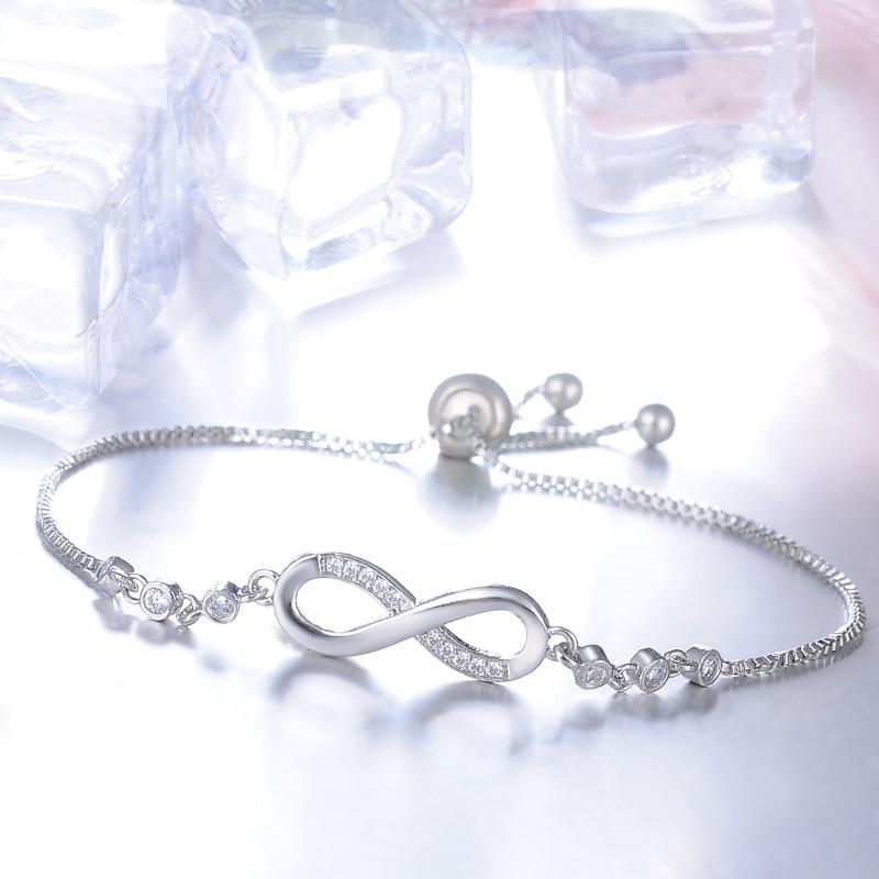 Violette | Bracelet Symbole Infini