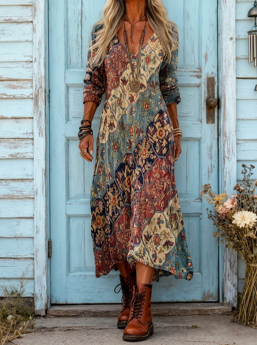 Lydia | Robe fluide à la coupe souple