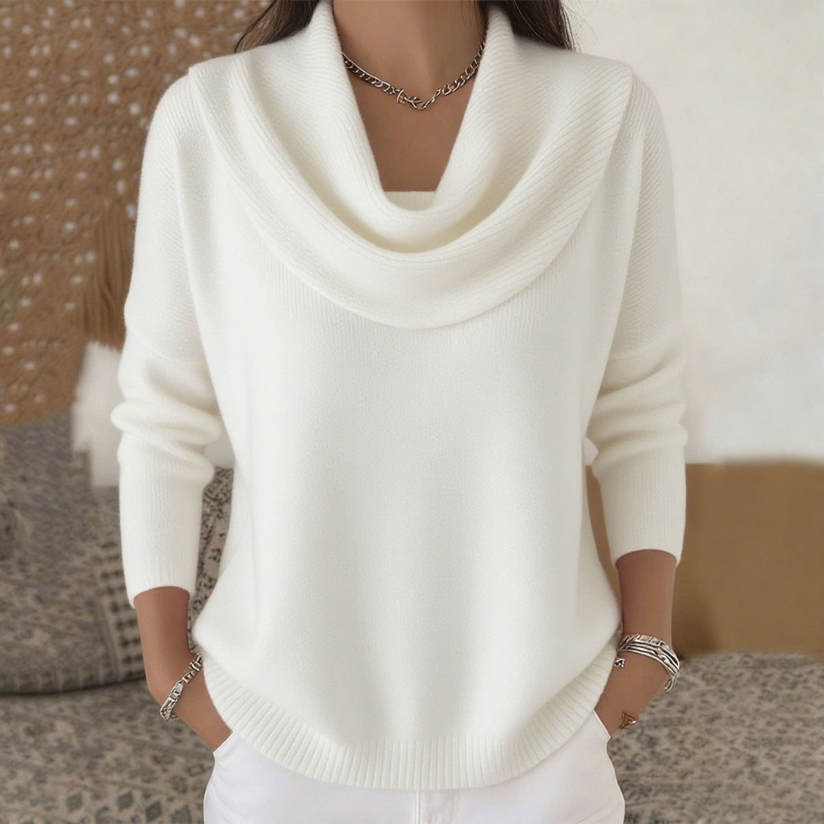 Juliette | Pull Col Bénitier