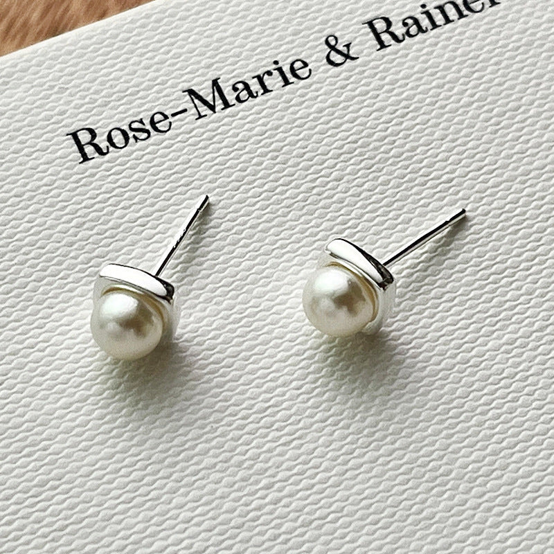 Maëlys | Boucles d'Oreilles Pendantes Perle d'Eau Douce