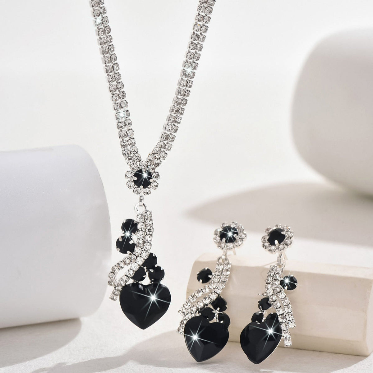 Delphine | Set Bijoux Zircone Premium