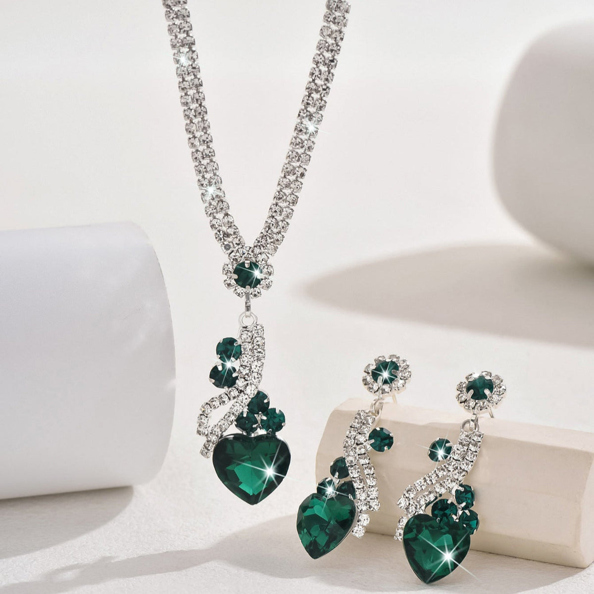 Delphine | Set Bijoux Zircone Premium