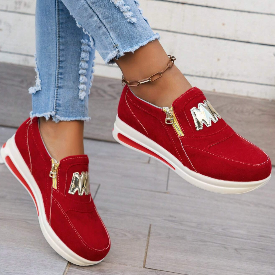 ZipStep Sneakers - pour des pas tendance et sans douleur