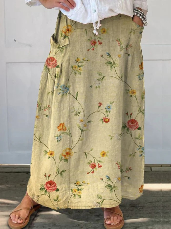 Prudence | Jupe Légère à Motifs
