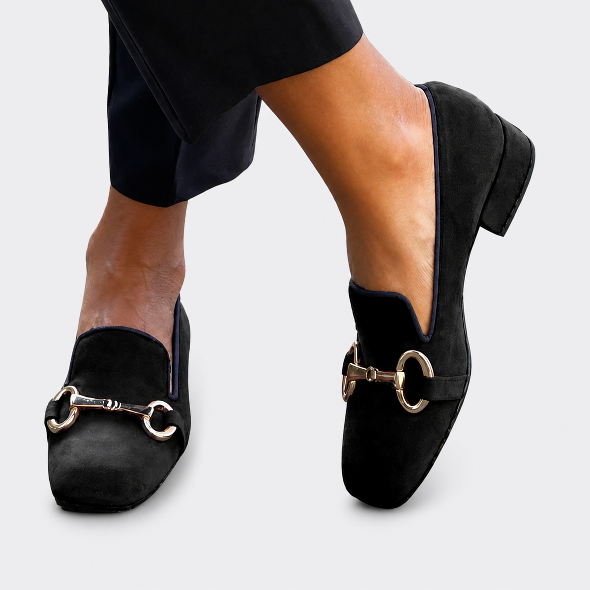 Louna | Mocassins Élégants à Boucle