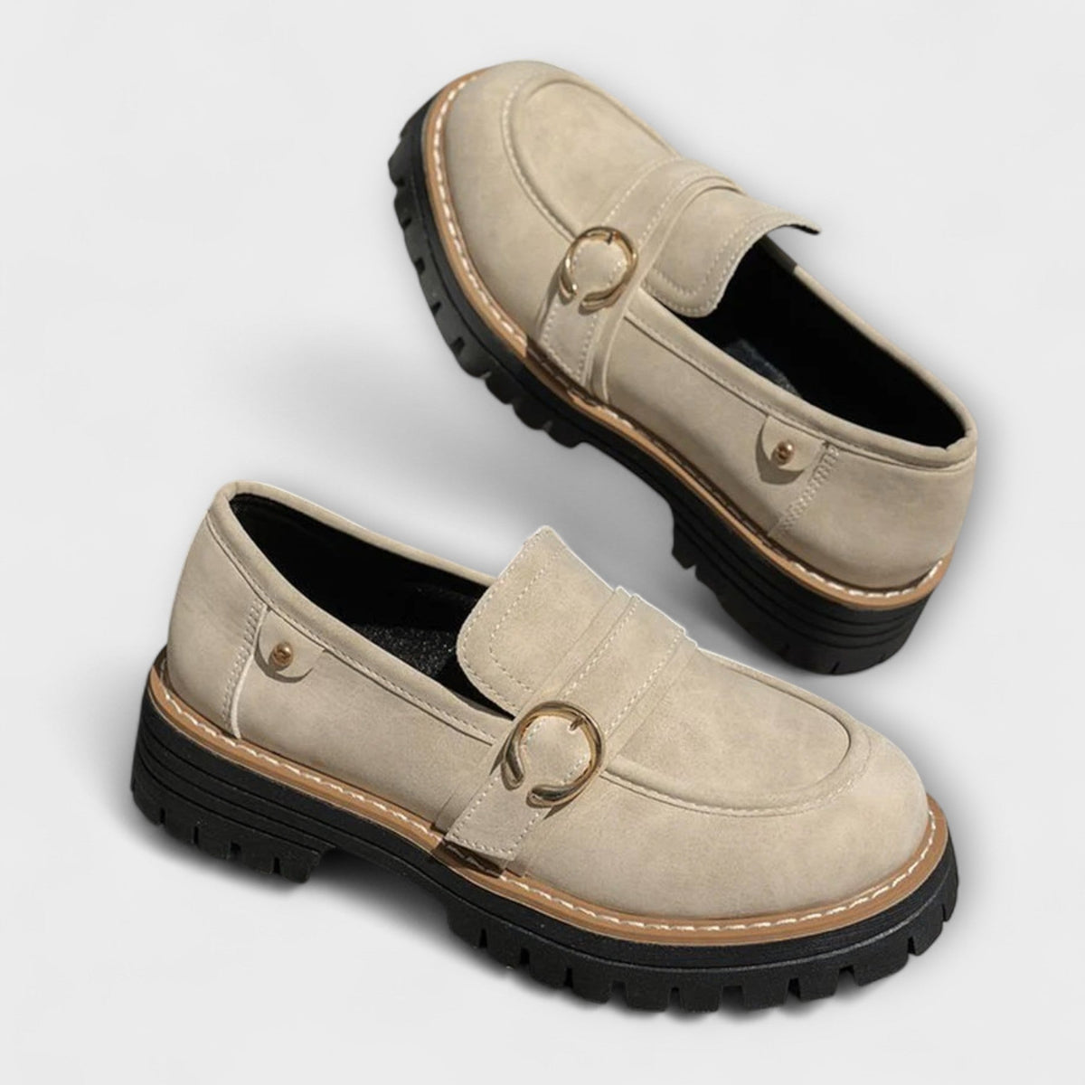 Lorette | Mocassins Casual à Bout Rond