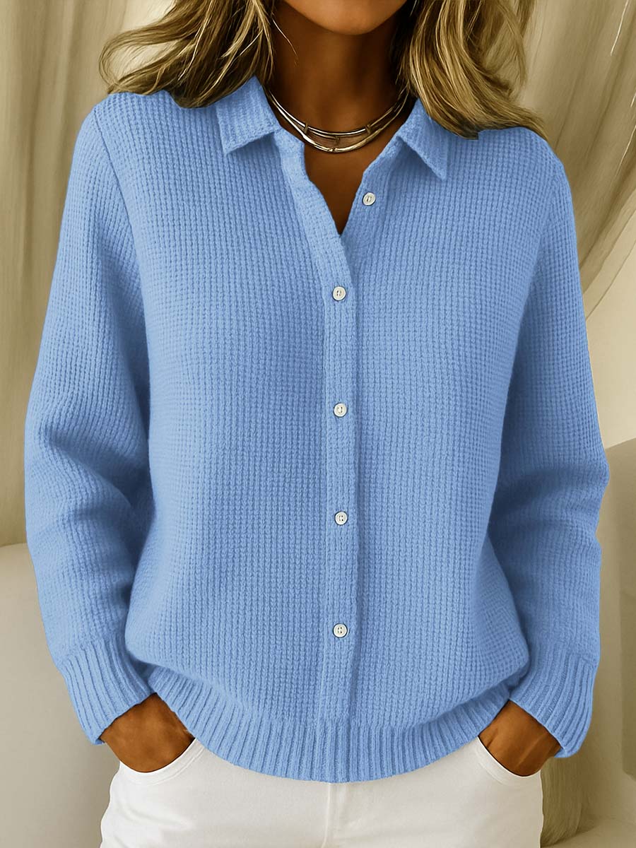 Camille | Cardigan Texturé Boutonné