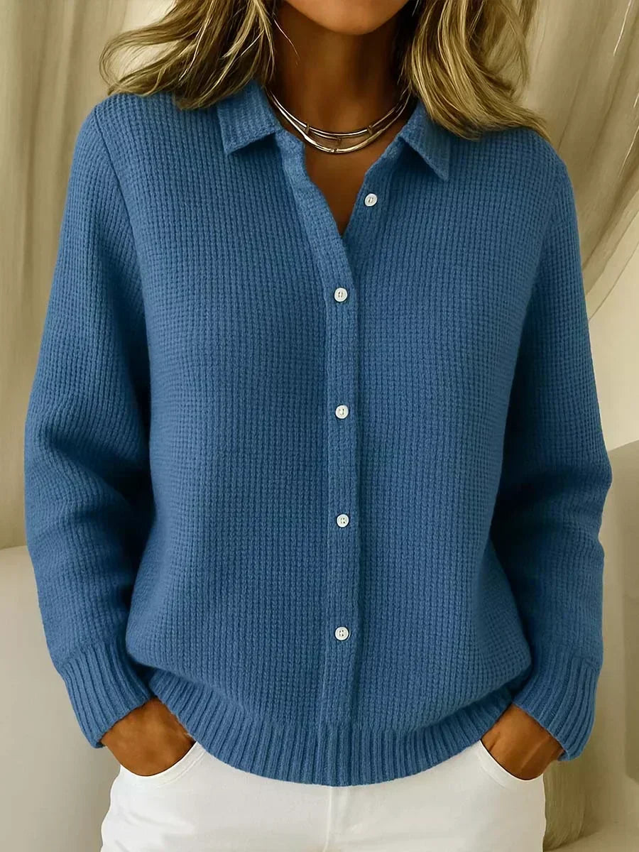 Camille | Cardigan Texturé Boutonné