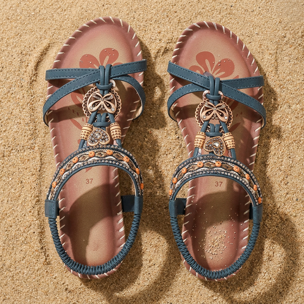 Jacqueline | Sandales Bohèmes Confort
