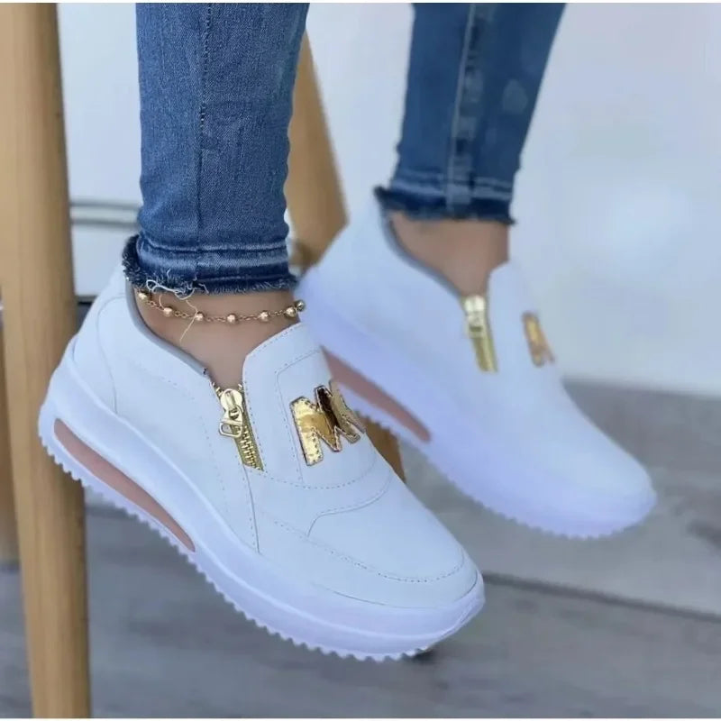 ZipStep Sneakers - pour des pas tendance et sans douleur