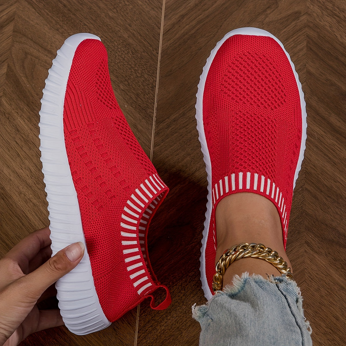 Sneakers ultra légères antidérapantes