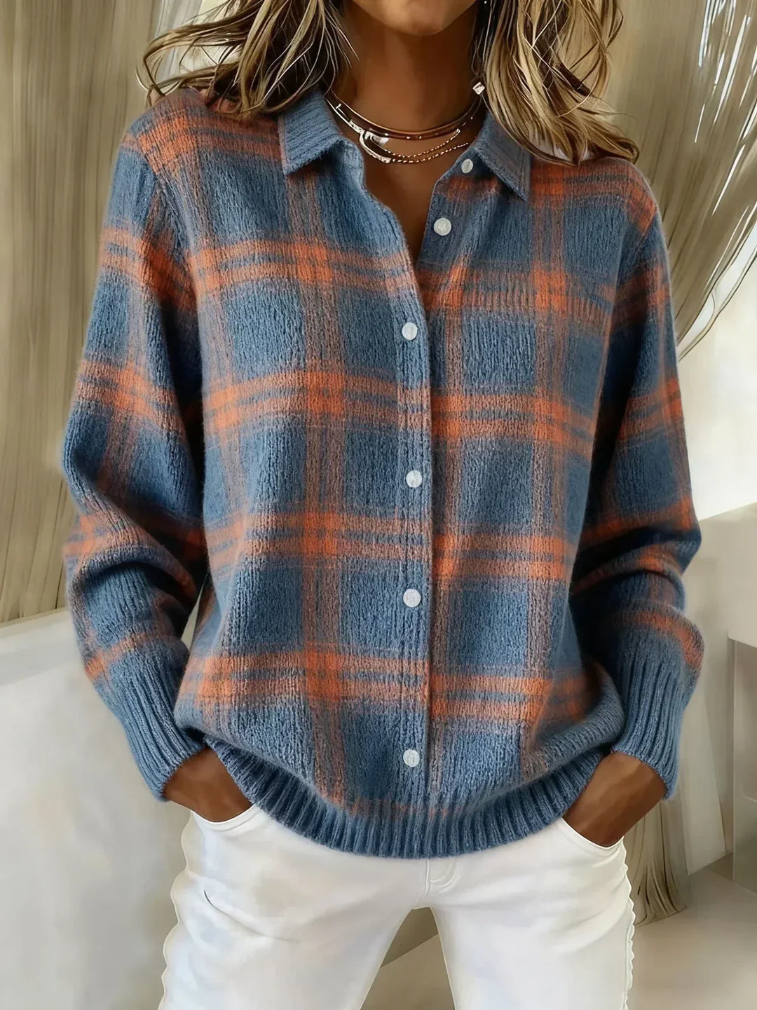 Anaïs | Cardigan Écossais
