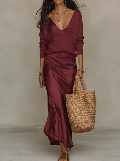 Eugénie | Robe Midi Élégante