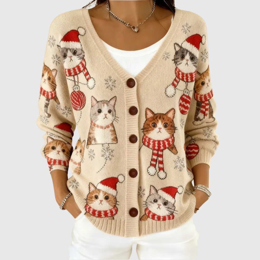 Huguette | Cardigan Boutonné