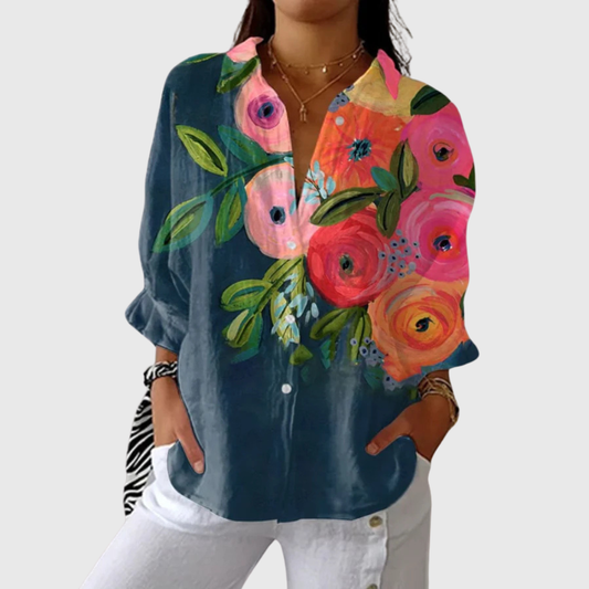 Camille | Blouse à Motifs Floraux