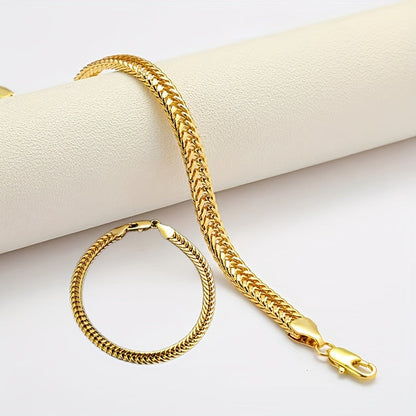 Joséphine | Set Collier & Bracelet Queue de Renard Unisexe