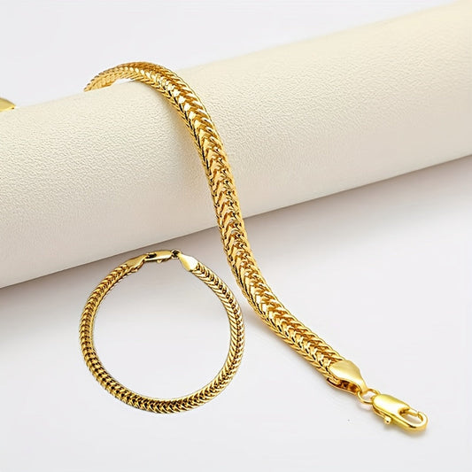 Joséphine | Set Collier & Bracelet Queue de Renard Unisexe