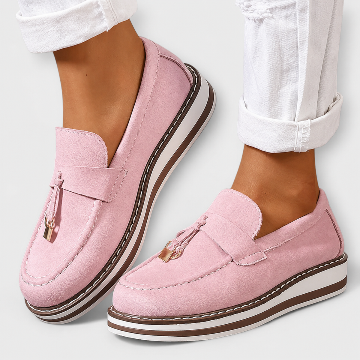Iris | Mocassins Casual à Bout Rond