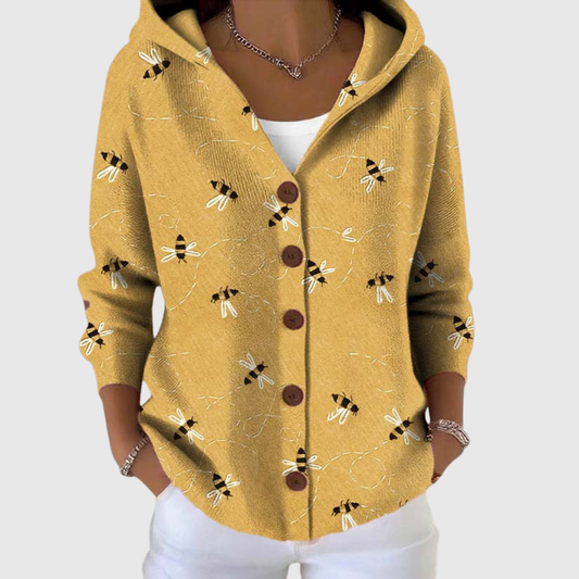 Paulette | Cardigan à Capuche