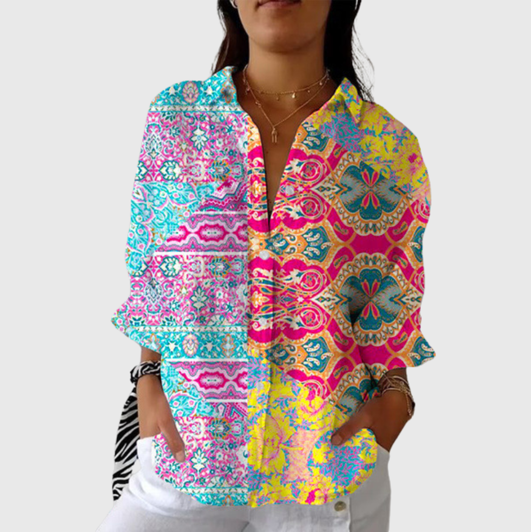 Blandine | Blouse Imprimée Légère