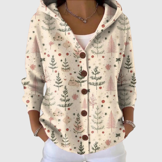 Gabrielle | Cardigan à Capuche