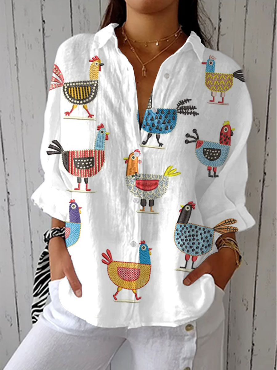 Isaure | Blouse Poule Facétieuse