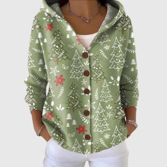 Marceline | Cardigan à Capuche