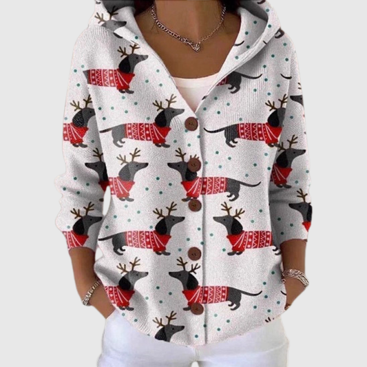 Irène | Cardigan à Capuche