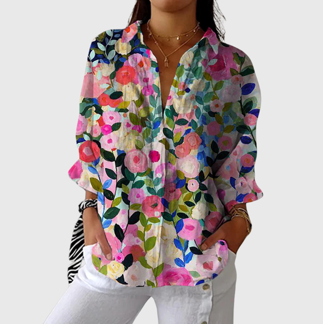 Manon | Blouse Imprimée Légère