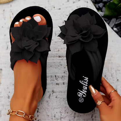Aliette | Sandale Fleur Élégante