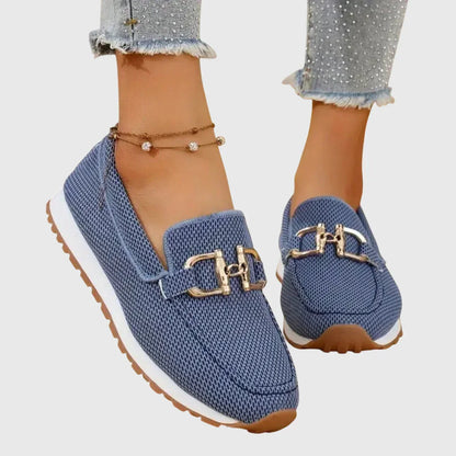 Camilla | Slip-on sportives à détail doré