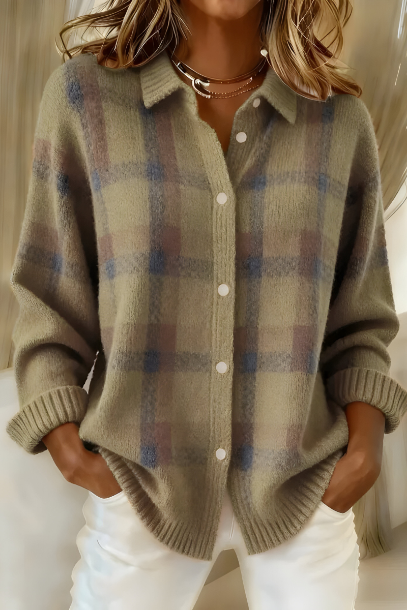 Anaïs | Cardigan Écossais