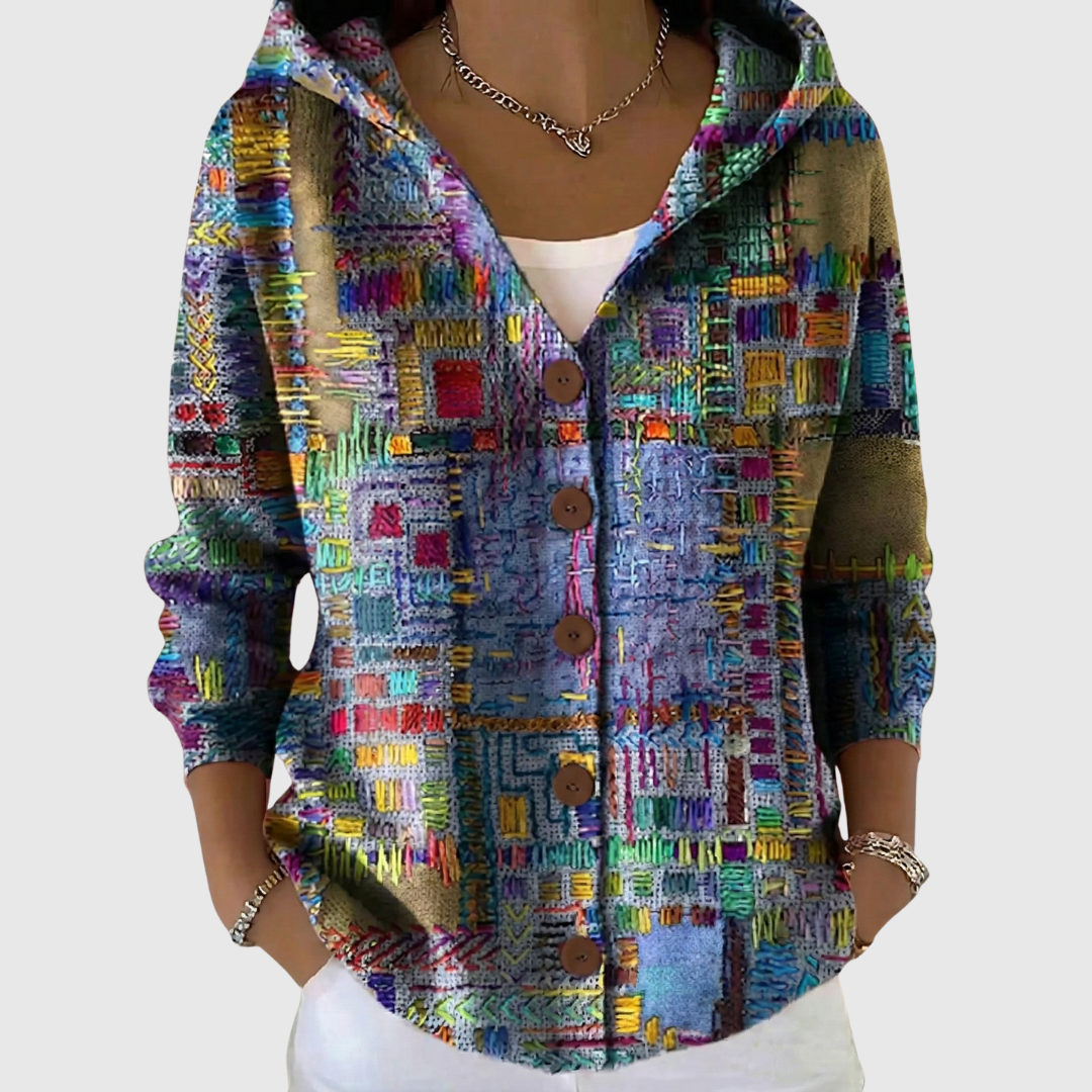 Noëllie | Cardigan à Capuche