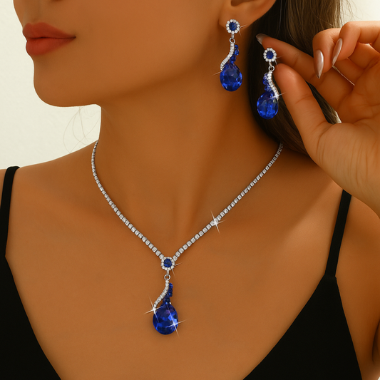 Delphine | Set Bijoux Zircone Premium
