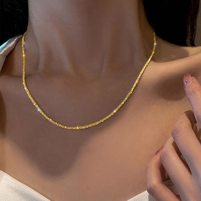 Lucie | Set Collier & Bracelet Scintillant Minimaliste